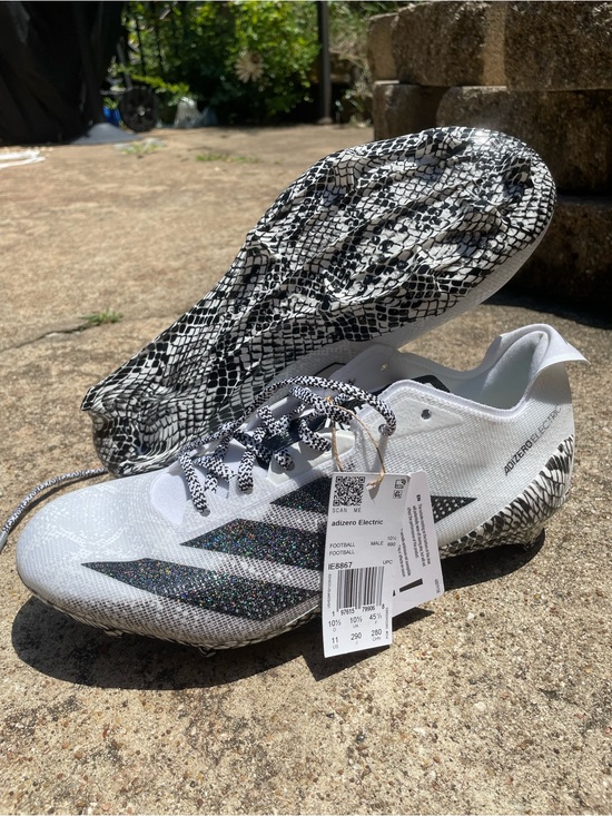adidas Adizero Electric II Snakeskin Black Football Cleats